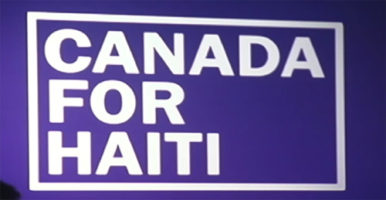 Contract Productions: Canada For Haiti