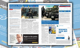 Layout Pagination: Financial Post + t.o.night Newspaper = Hard-Hitting Business News At Night